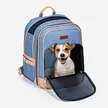 Trendy Denim Pet Carrier Backpack