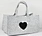 Heart Felt tote bags for wood carry