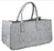 Felt tote bags for wood carry