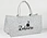 zuhause Felt tote bags for wood carry