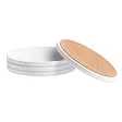 Sublimation Ceramic Coaster - Round - 10.5cm with Cork Base