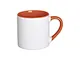Sublimation 6oz Inner Rim Color Mug (Yellow)