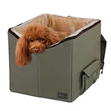 Dog Booster Car Seat For Pet Travel with Safety Belt