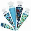 Premium School Cone with FSC-Certified Paper and tulle - Various Sizes for German Market