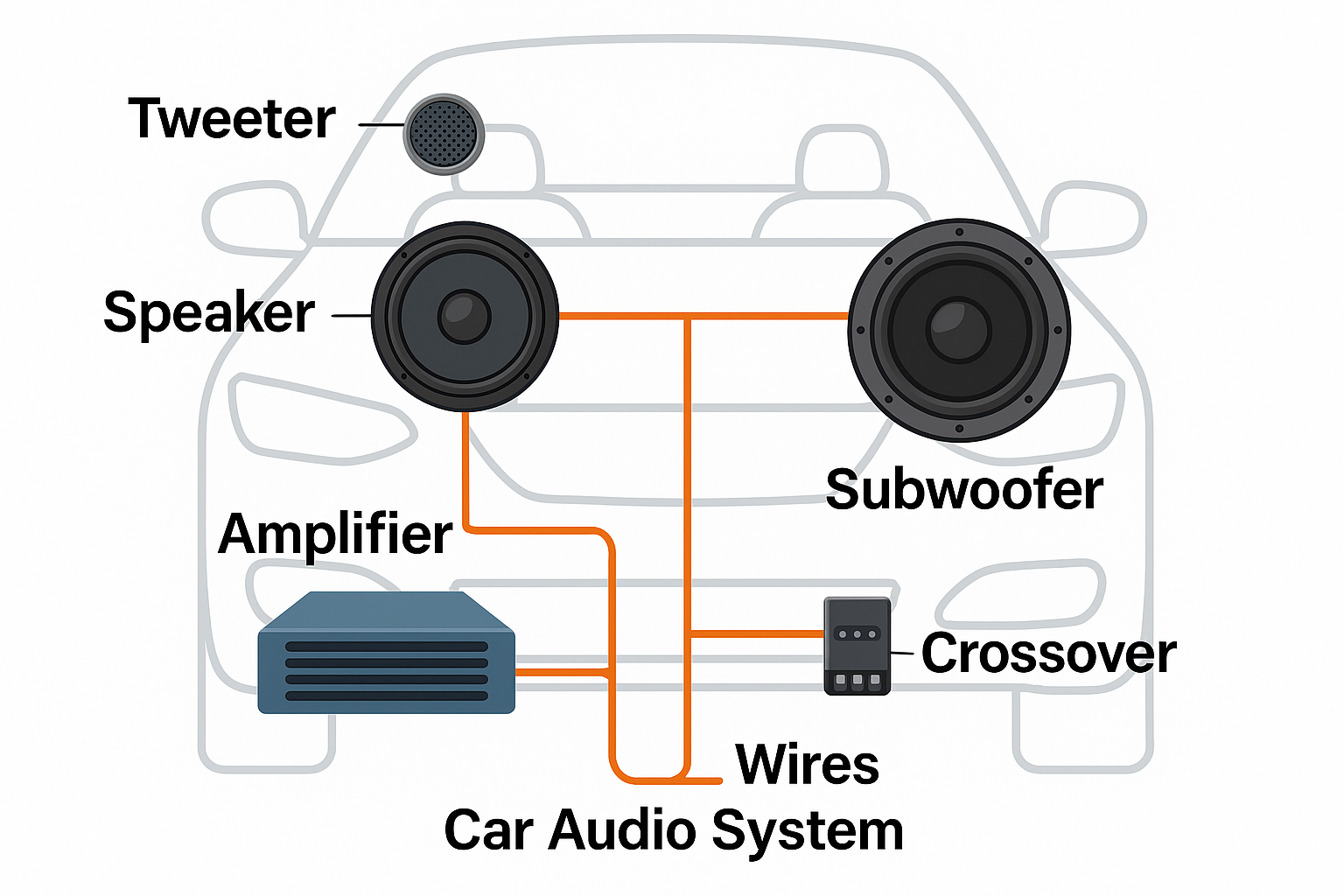 car audio part