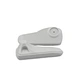 72.75*30.75*20.75mm RF+UHF/AM+UHF Dual Band RFID clothing Tag