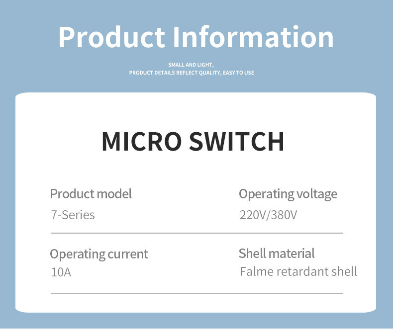 high-precision limit switch