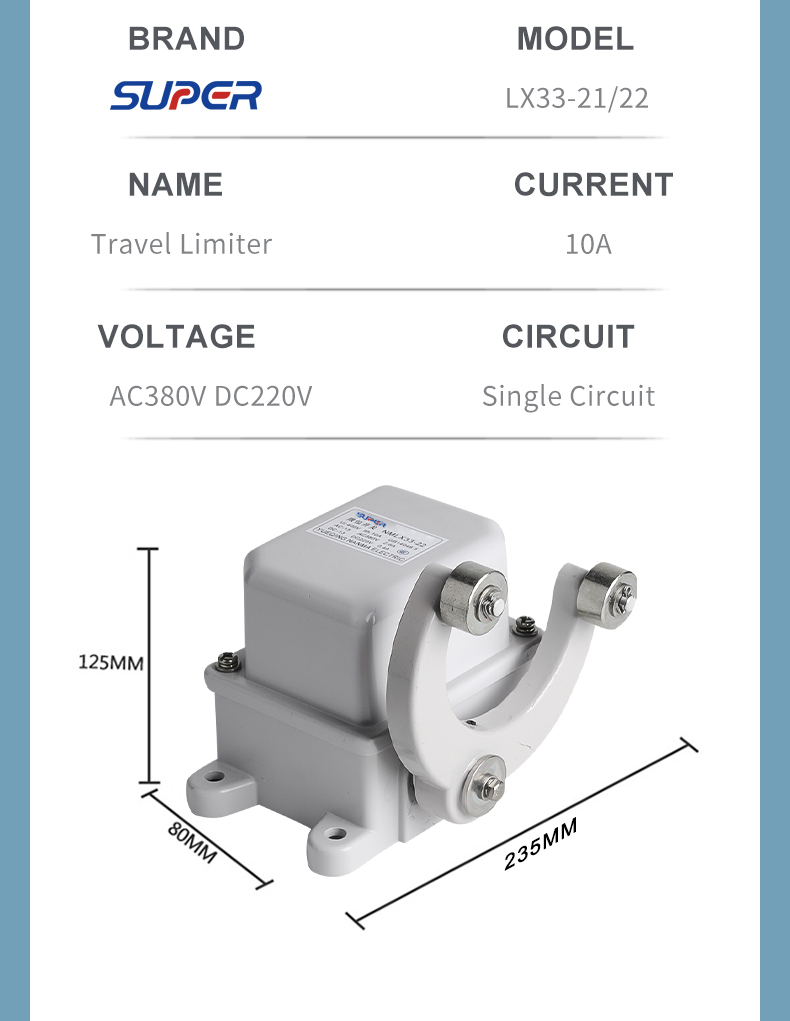 LX33 travel switch