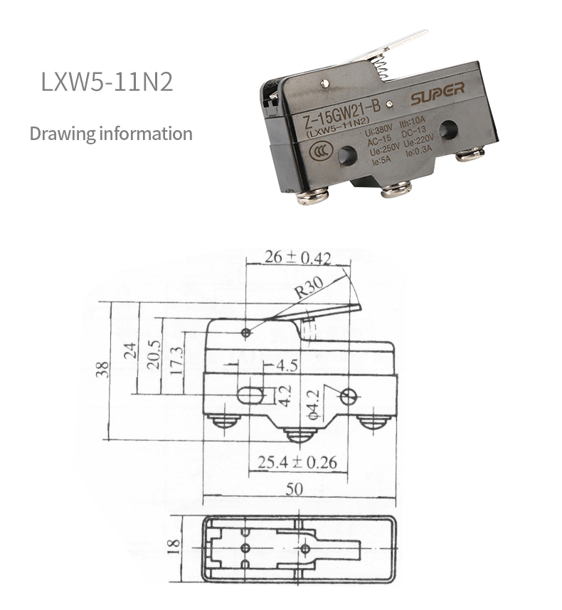 LXW5 micro switch