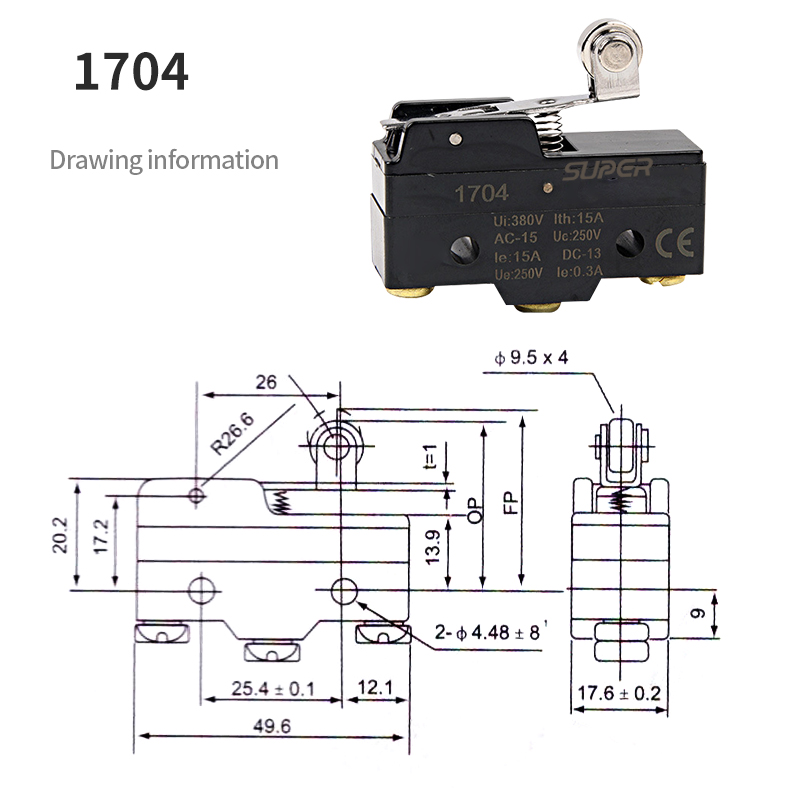 TM-17 series mirco switch