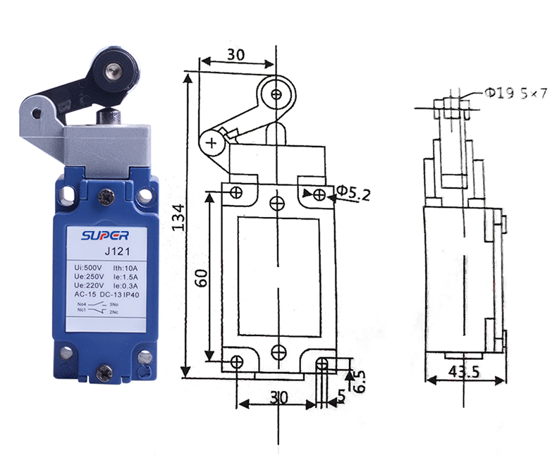 XCK-J travel switch