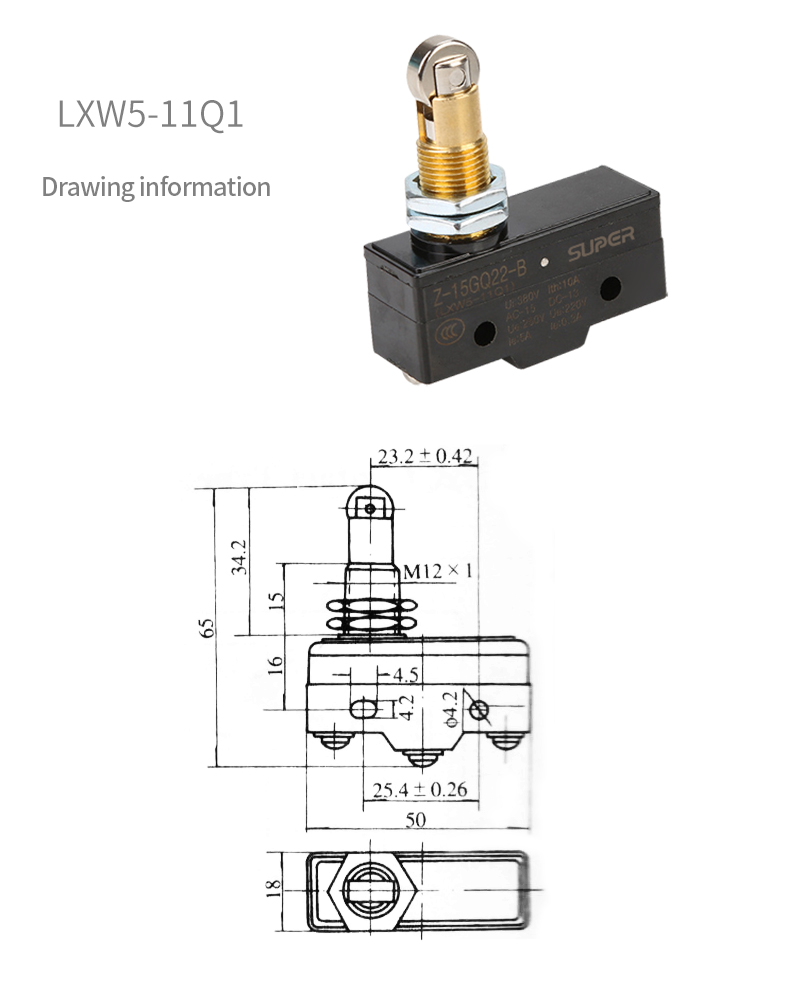 LXW5 micro switch