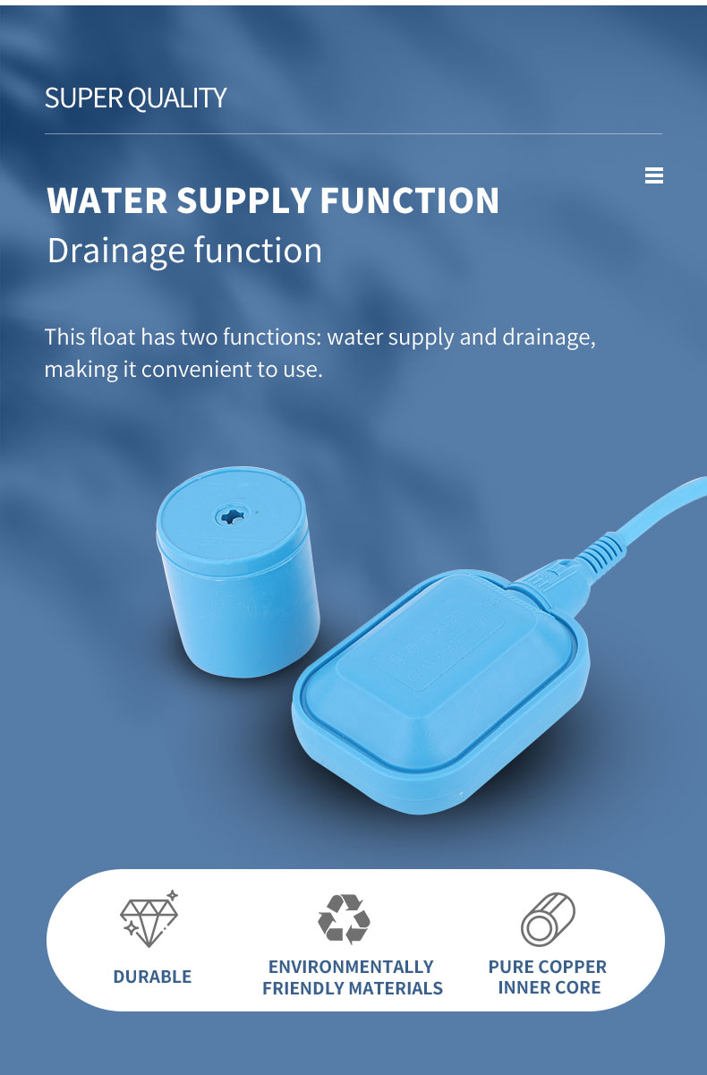 Cable float switch