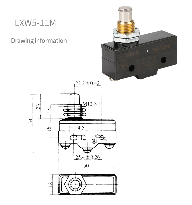 LXW5 micro switch