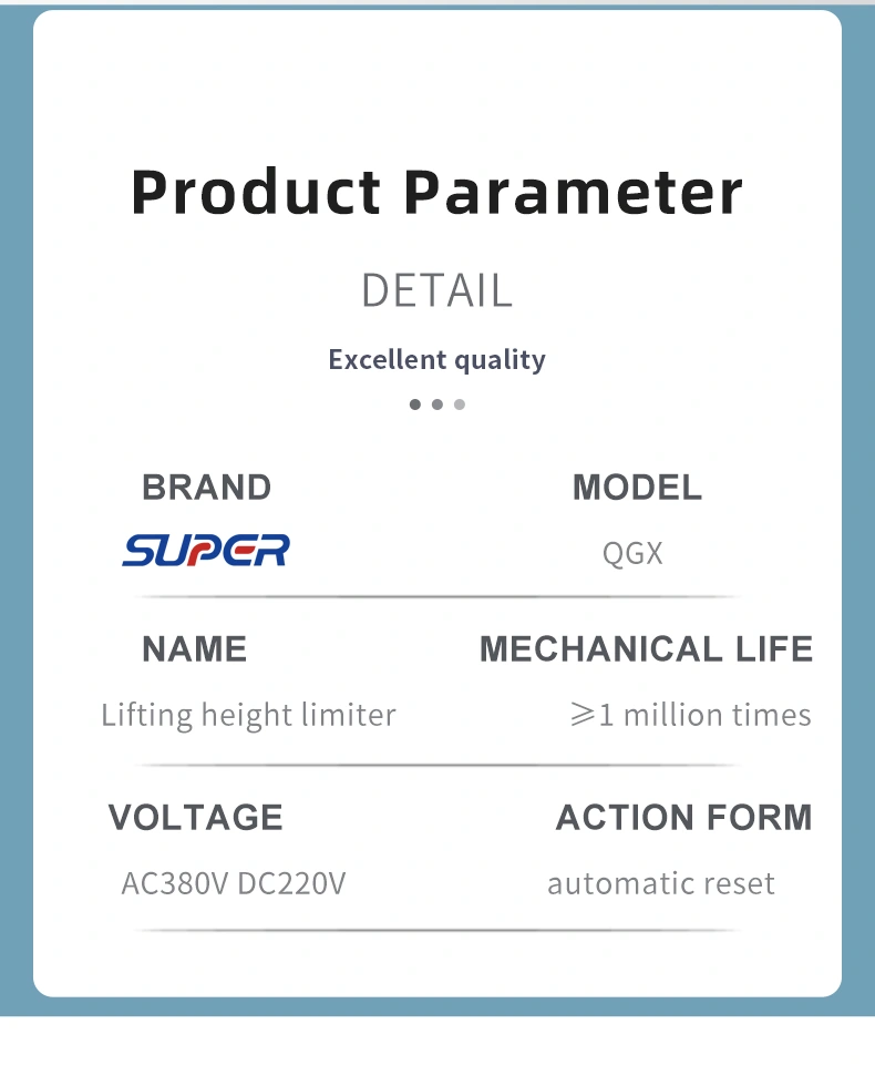 QGX limit switch