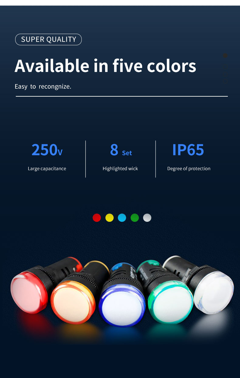 24V LED indicator light