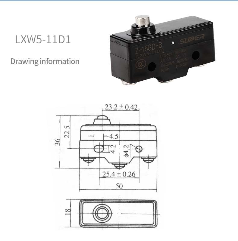 LXW5 micro switch