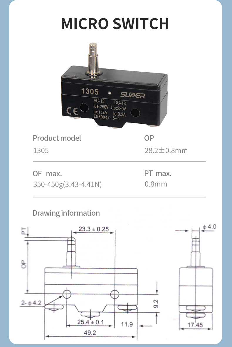 TM-13 micro switch