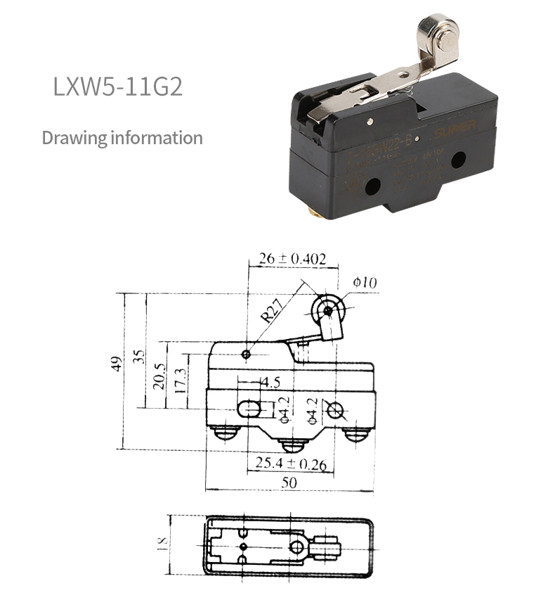LXW5 micro switch
