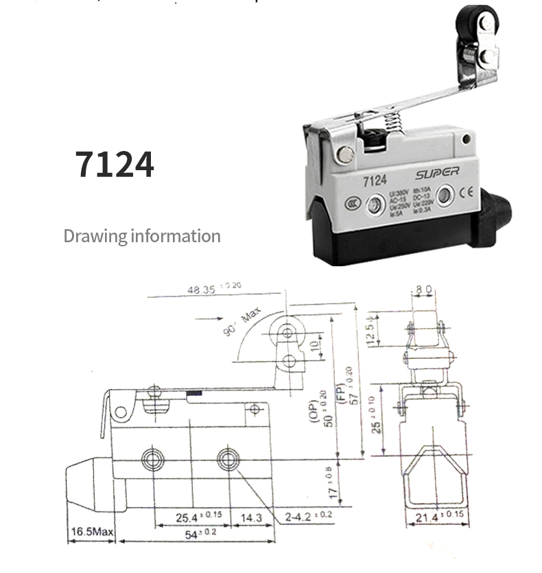 high-precision limit switch