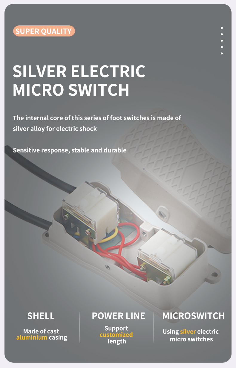 YDT1-200 foot switch