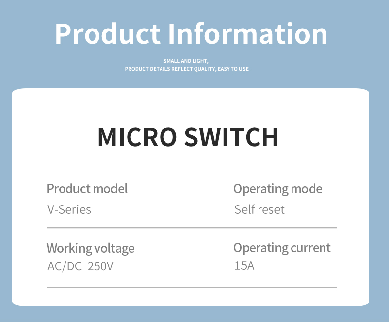 V-15 micro switch