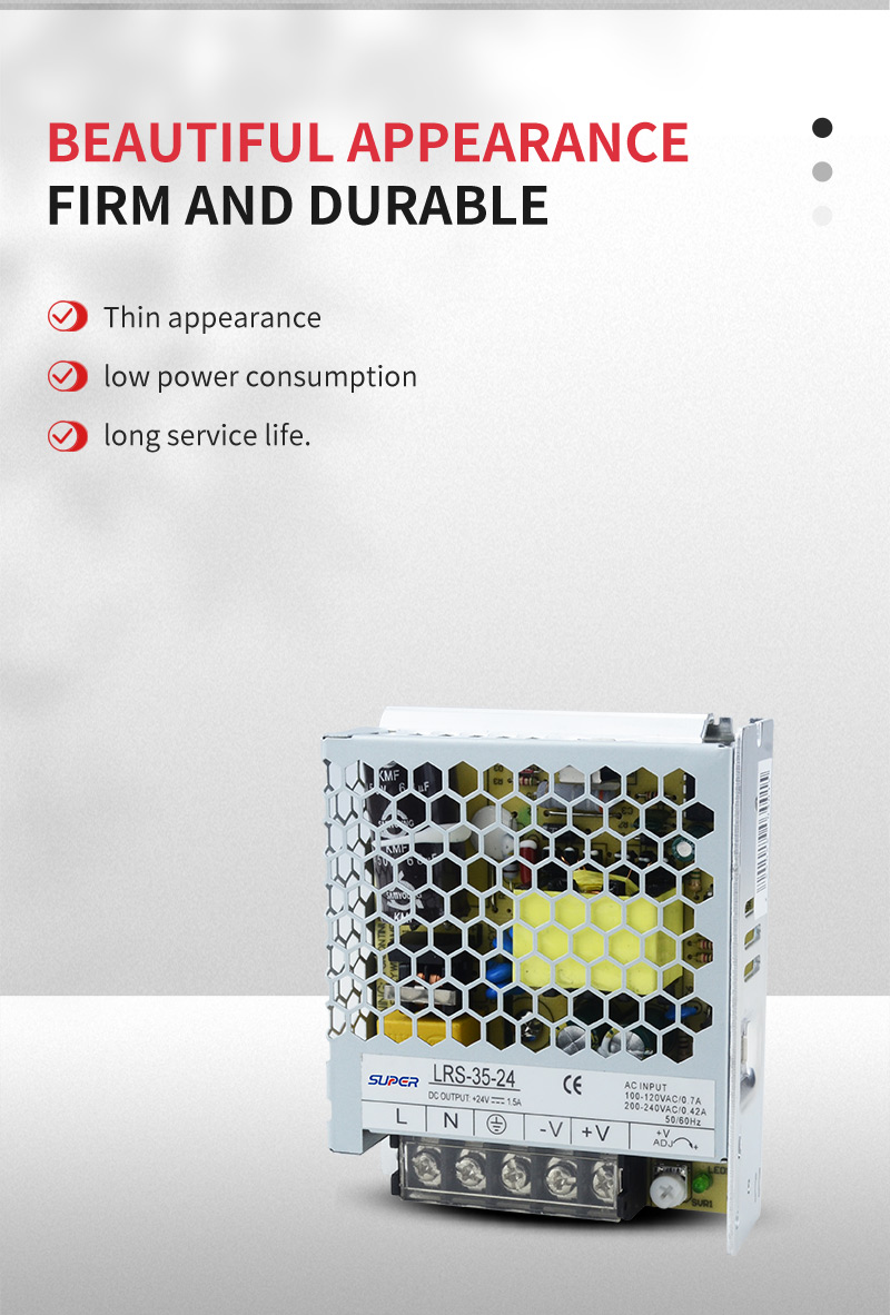 LRS flat power supply