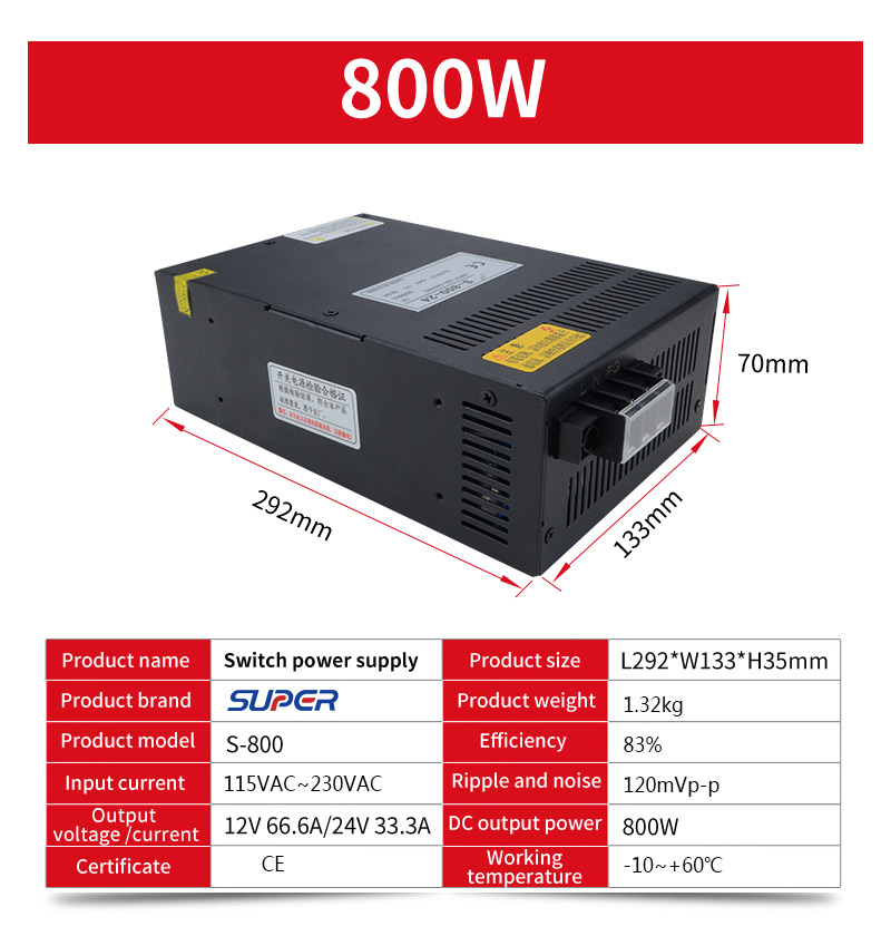 S series switching power supply