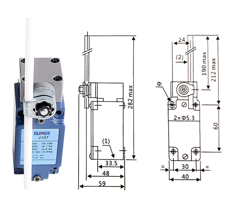 XCK-J travel switch