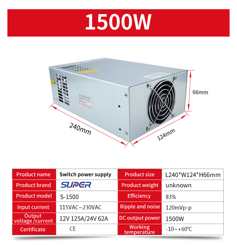 S series switching power supply
