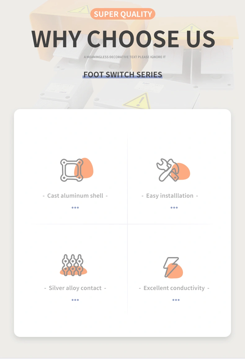 Double step reset foot switch