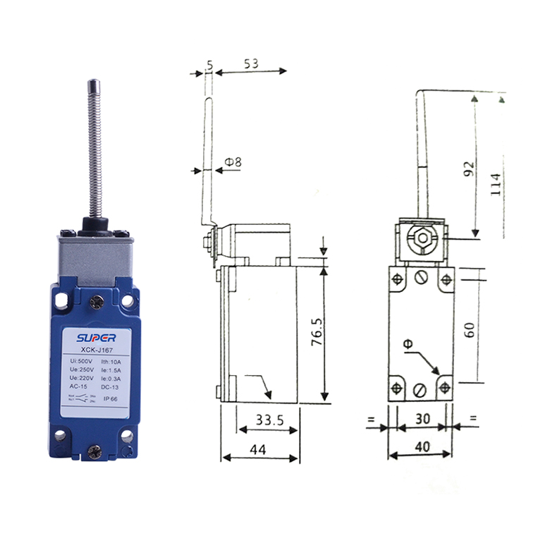 XCK-J travel switch