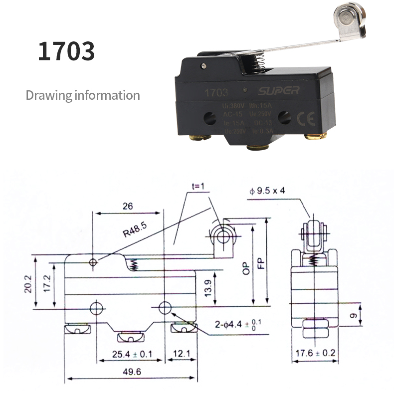 TM-17 series mirco switch