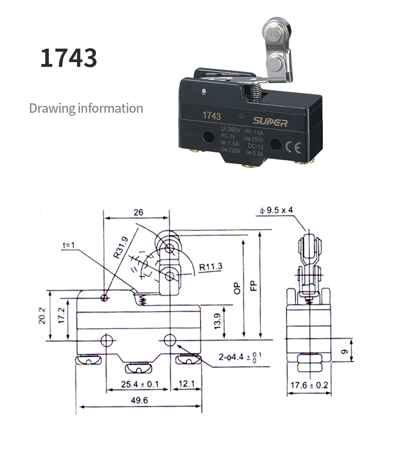 TM-17 series mirco switch