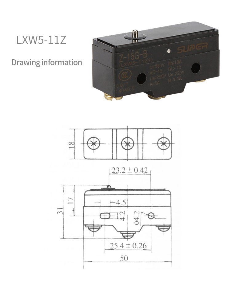 LXW5 micro switch