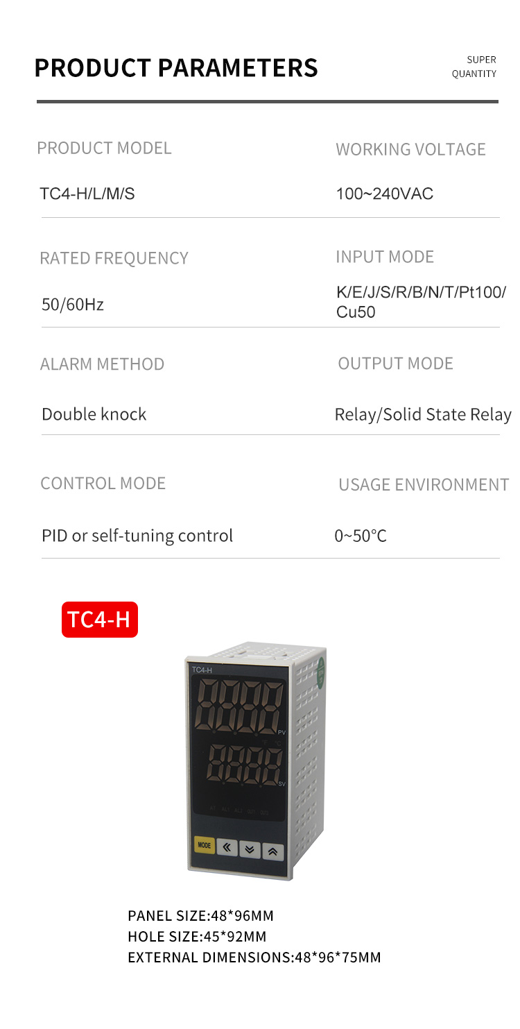 TC4 Temperature Control meter
