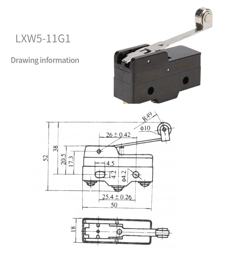 LXW5 micro switch