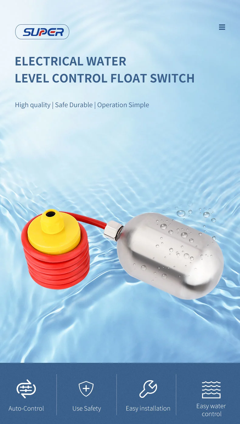 Liquid level float switch