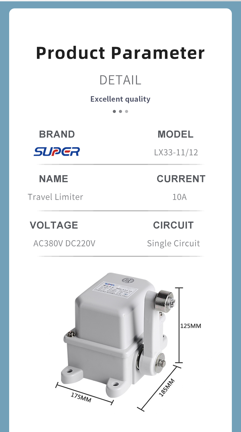 LX33 travel switch
