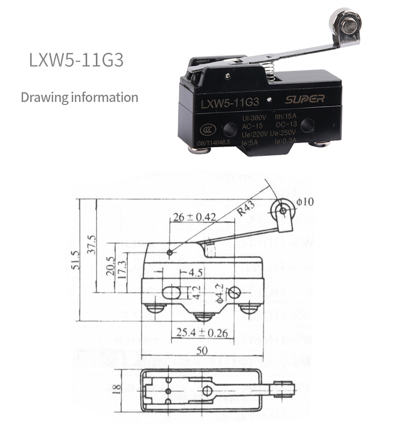 LXW5 micro switch
