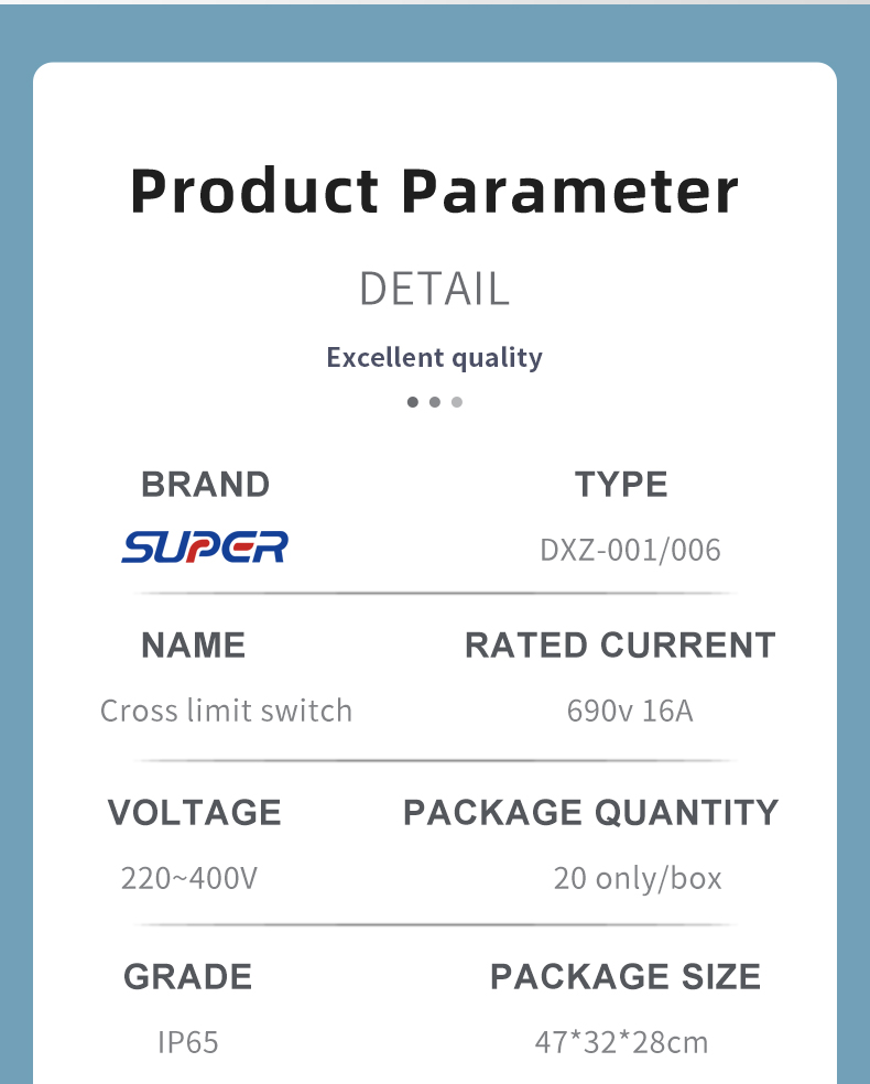 DXZ-001 single speed standard