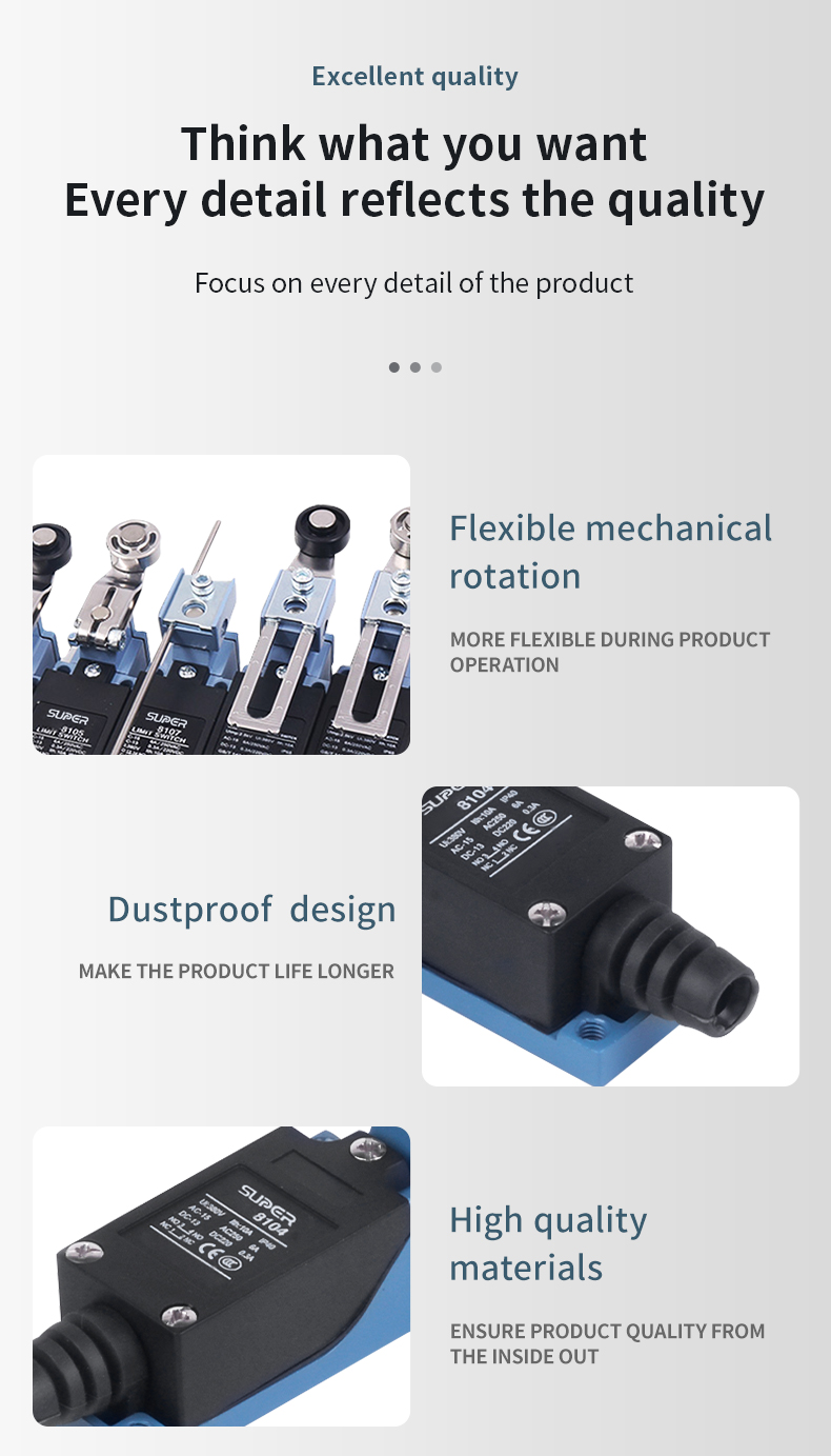 high-temperature metallurgy stroke switch