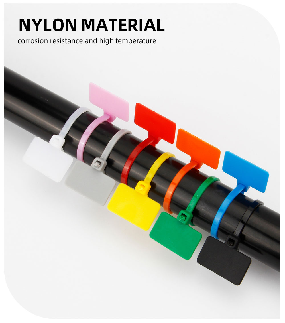 Tagged cable ties