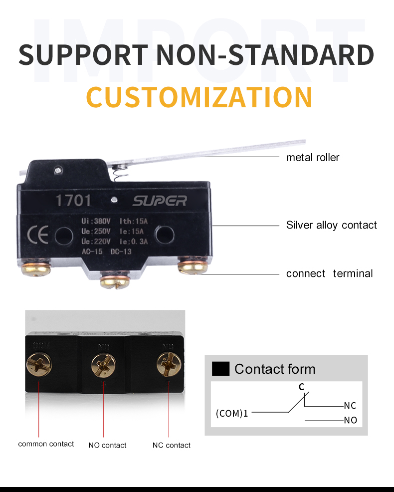 TM-17 series mirco switch