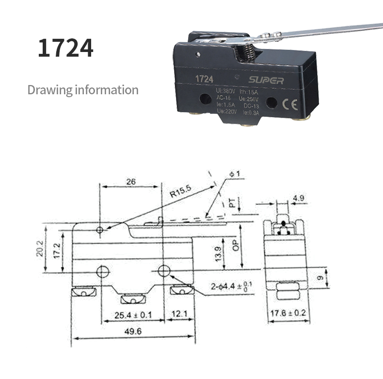 TM-17 series mirco switch
