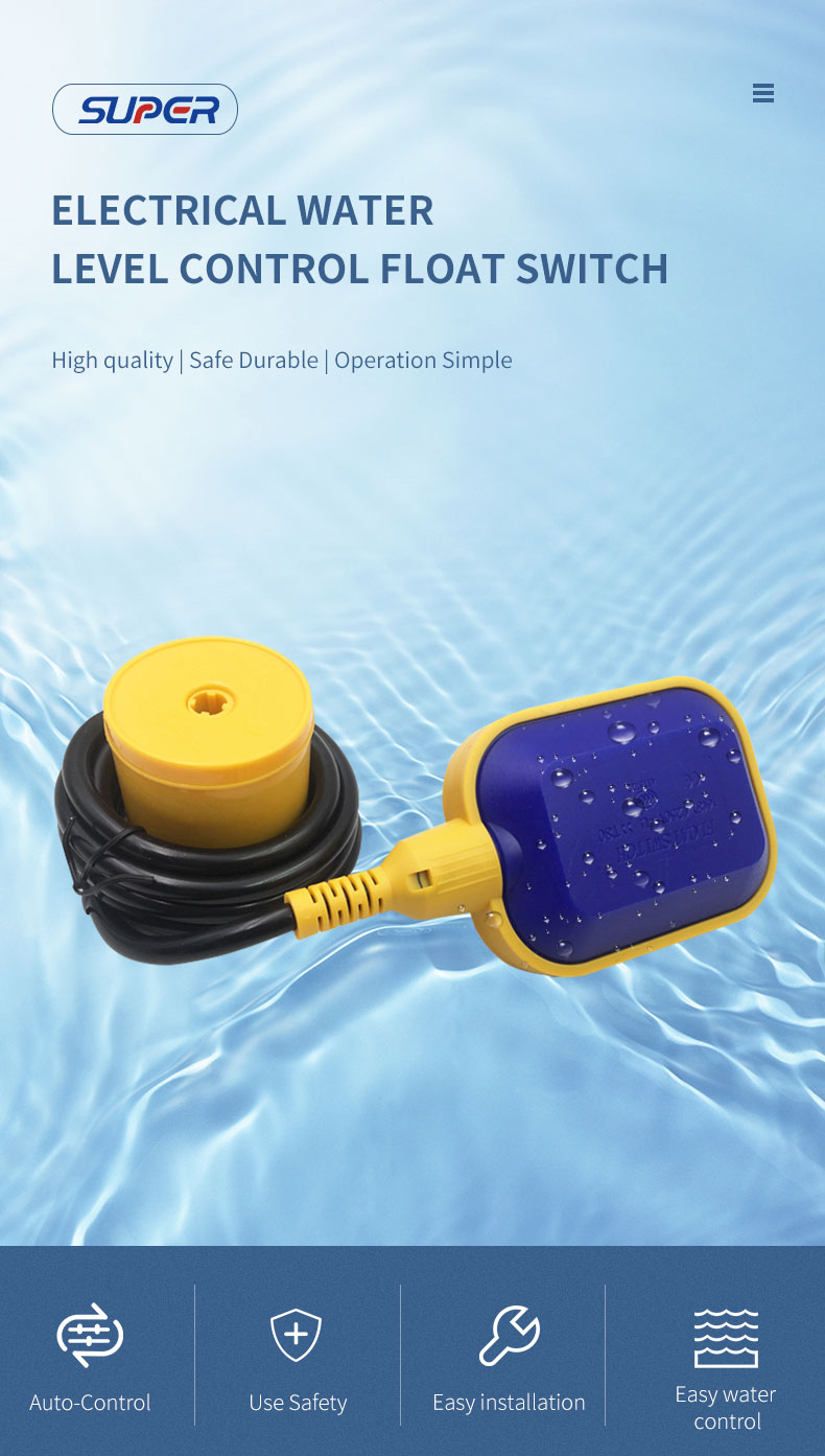 PP plastic float switch