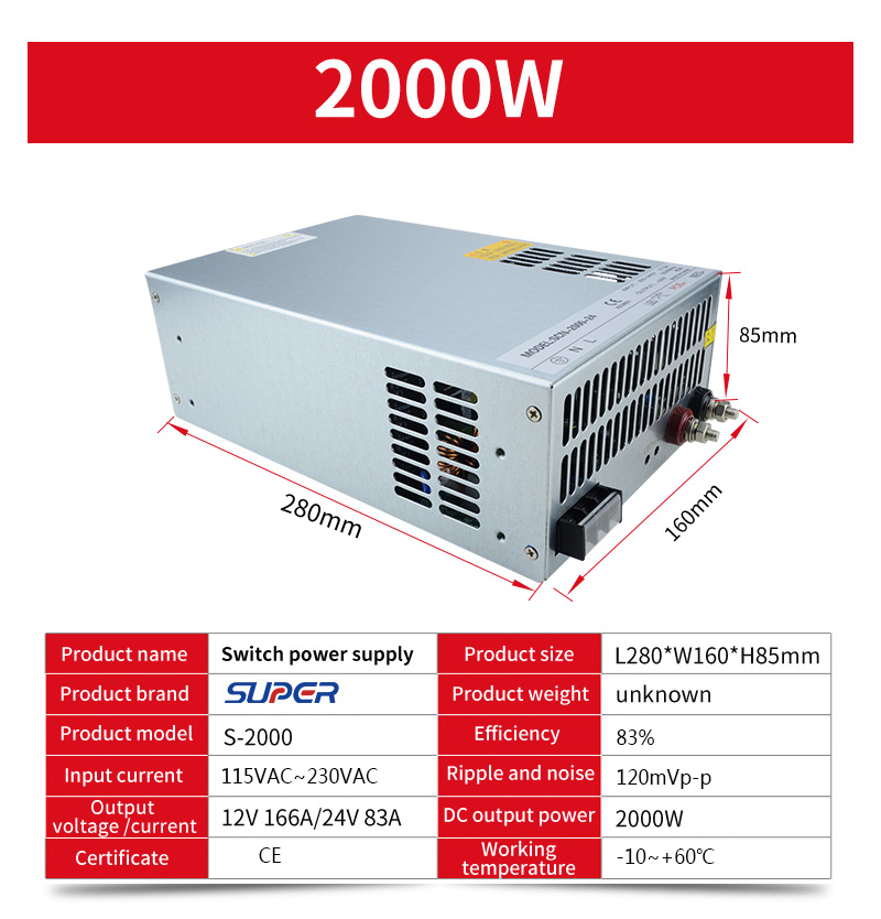S series switching power supply