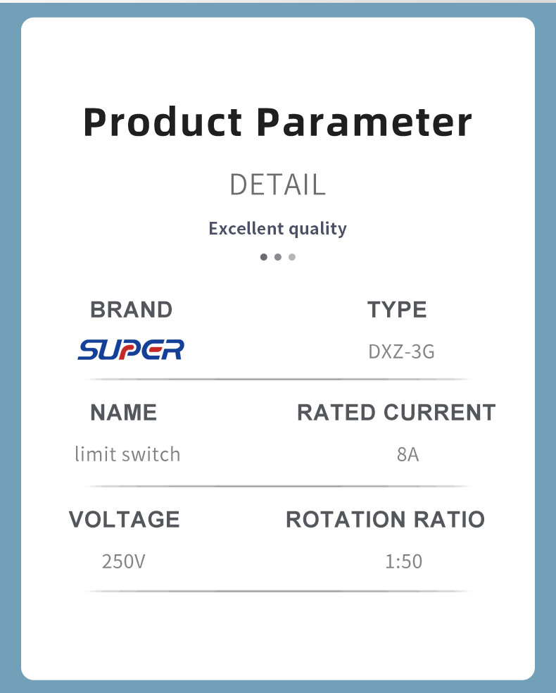 DXZ3G limit switch
