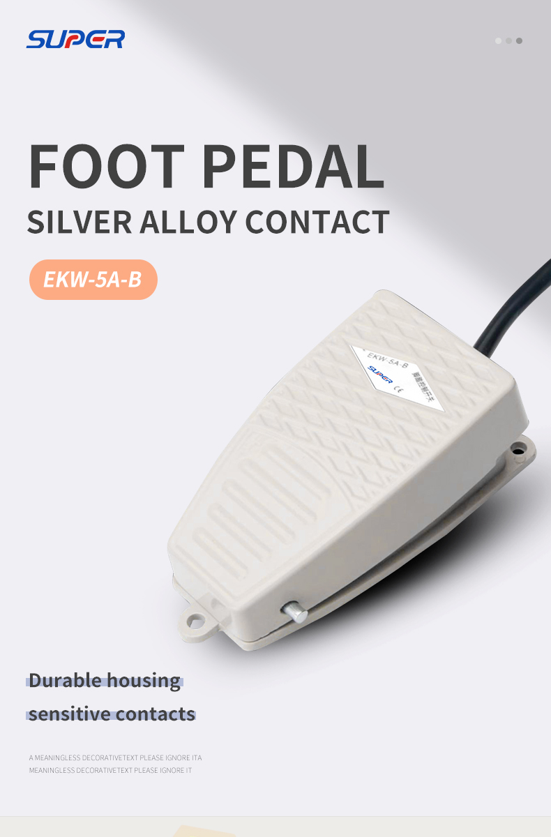 EKW-5A-B foot switch