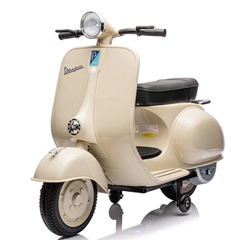 Moto eléctrica infantil con estilo Vespa